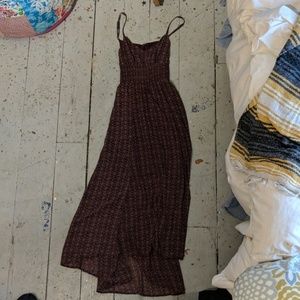 Boho style maxi dress